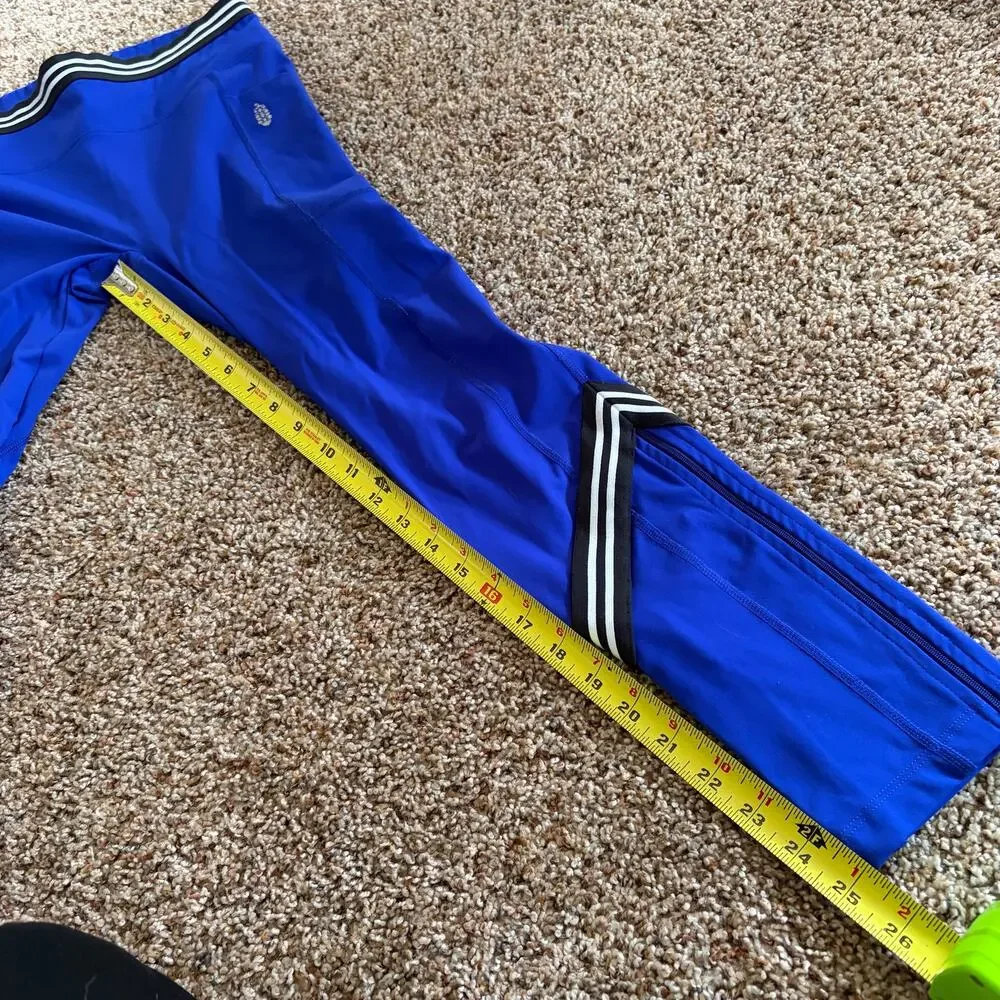 Free People Movement Zephyr Leggings Cobalt Blue Size SMALL - Picture 6 of 9